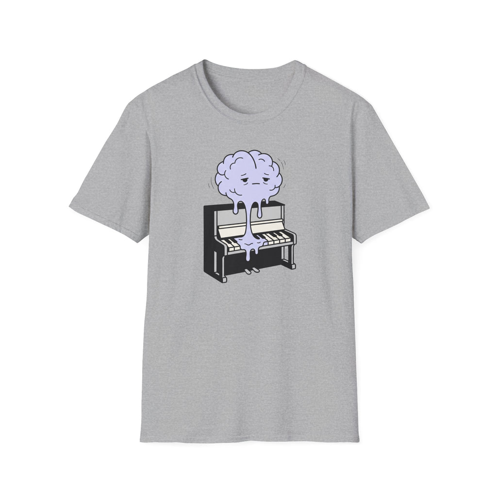 "Tired Melting Brain Piano" T-Shirt