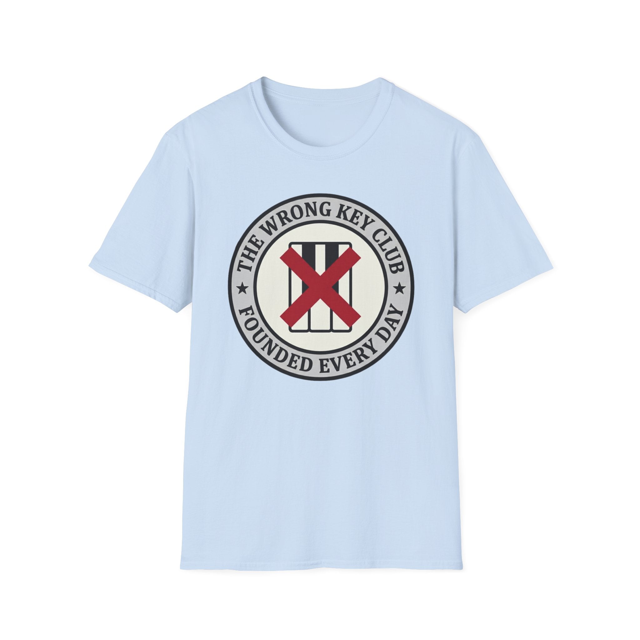 "Wrong Key Club" 1st Design T-Shirt