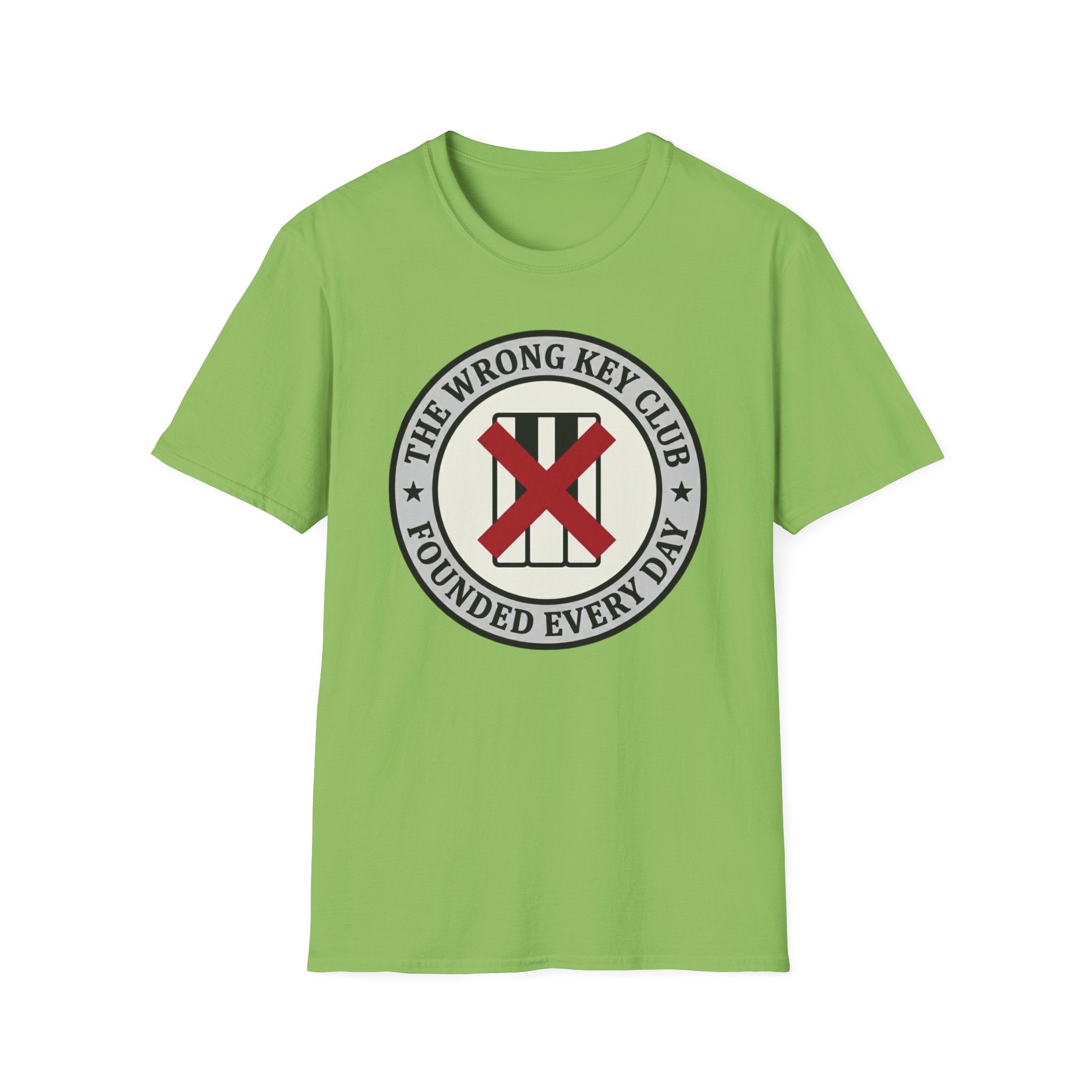 "Wrong Key Club" 1st Design T-Shirt