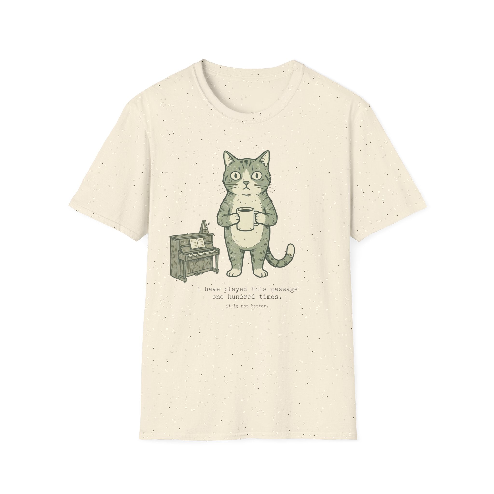 "Cat, Wrong Note" T-Shirt