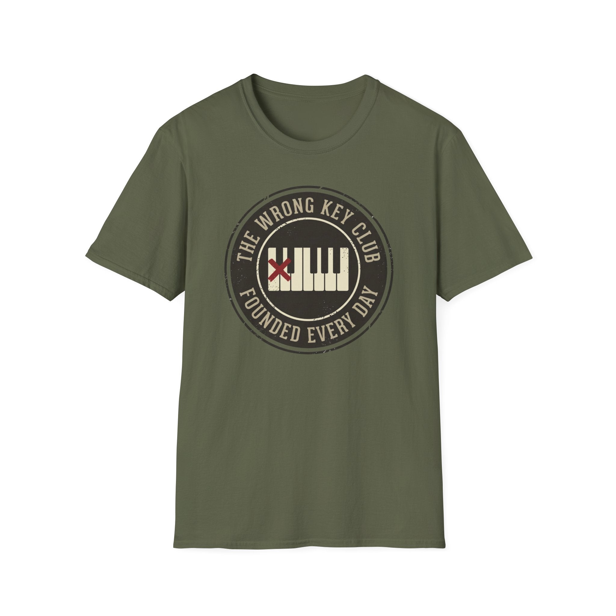 "Wrong Key Club" 2nd Design T-Shirt