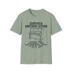"Survived Another Piano Lesson" T-Shirt