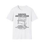 "Survived Another Piano Lesson" T-Shirt