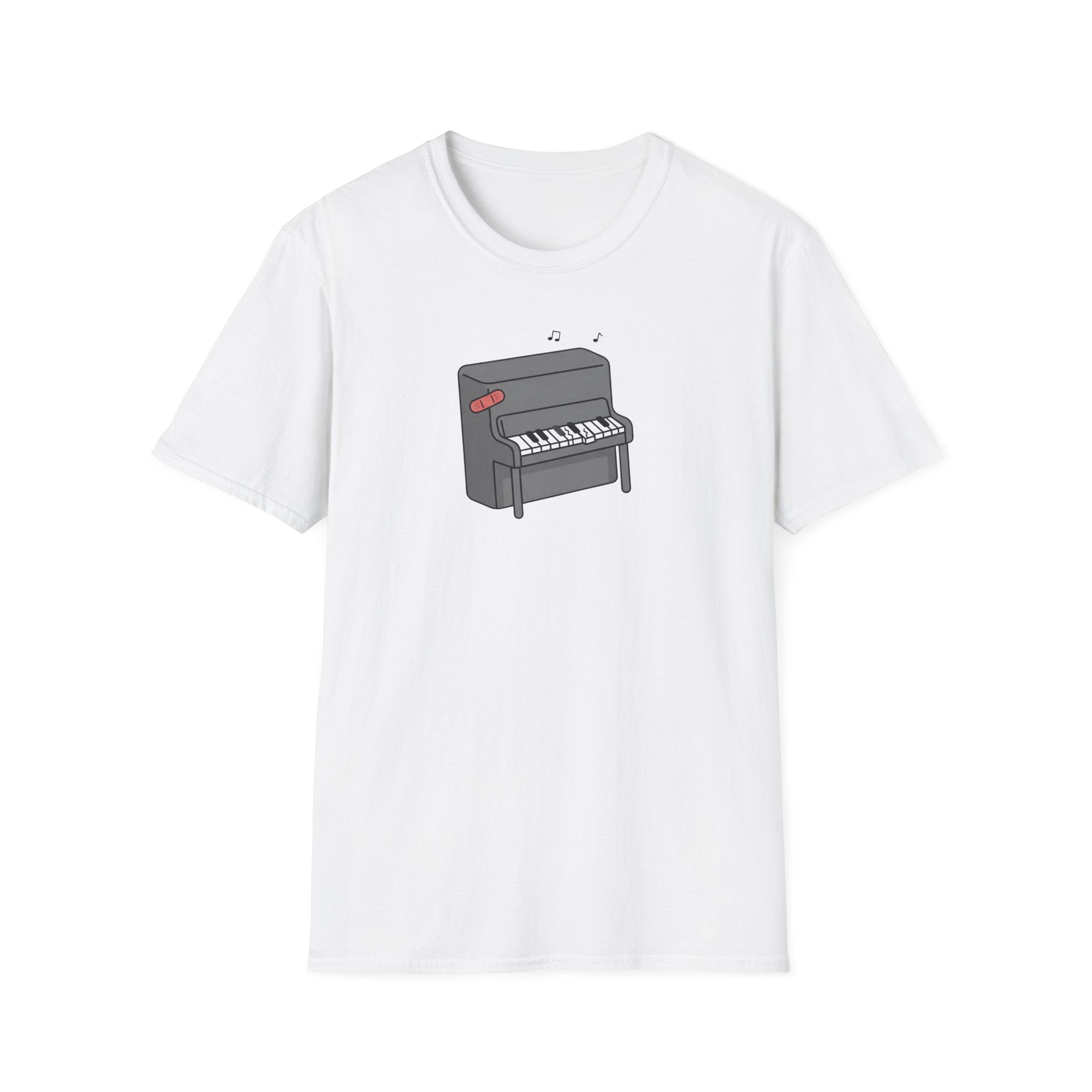 "Bandage Piano" T-Shirt
