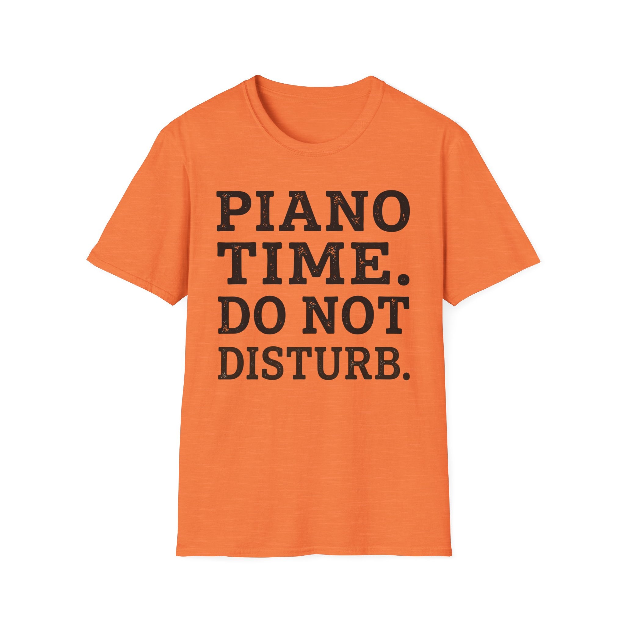 "Piano Time. Do Not Disturb" T-Shirt