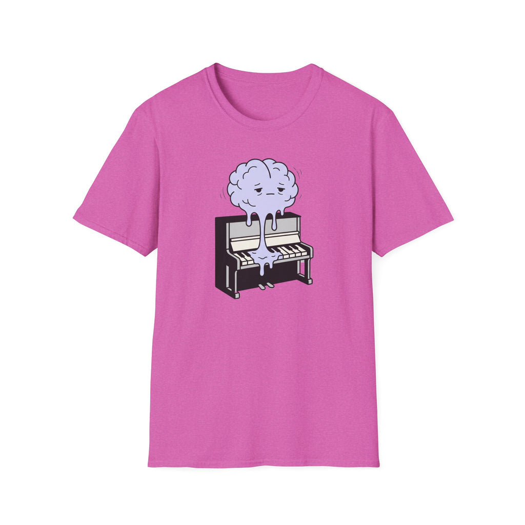 "Tired Melting Brain Piano" T-Shirt