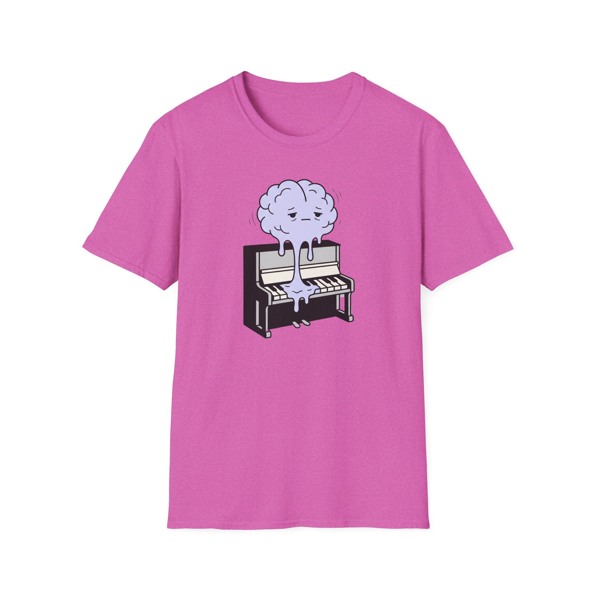"Tired Melting Brain Piano" T-Shirt