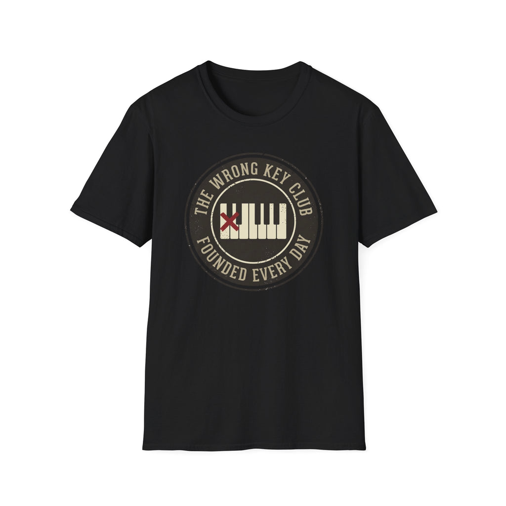 "Wrong Key Club" 2nd Design T-Shirt
