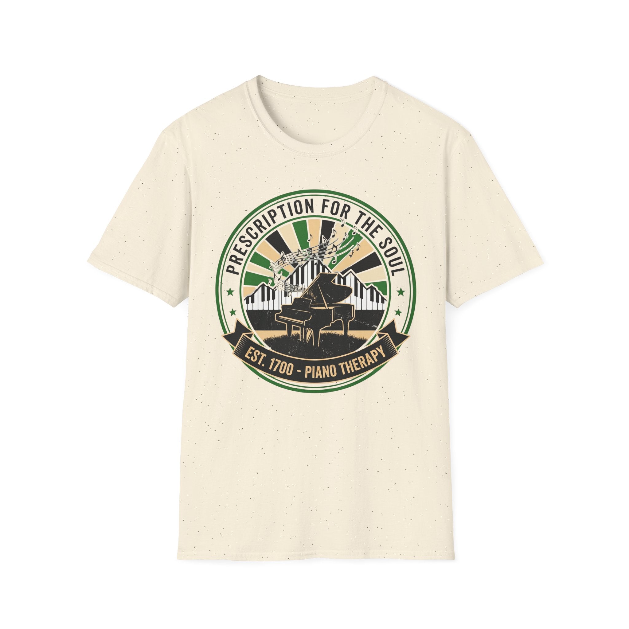 "Piano Therapy Prescription" T-Shirt