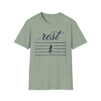 "Rest" Blue Ink T-Shirt
