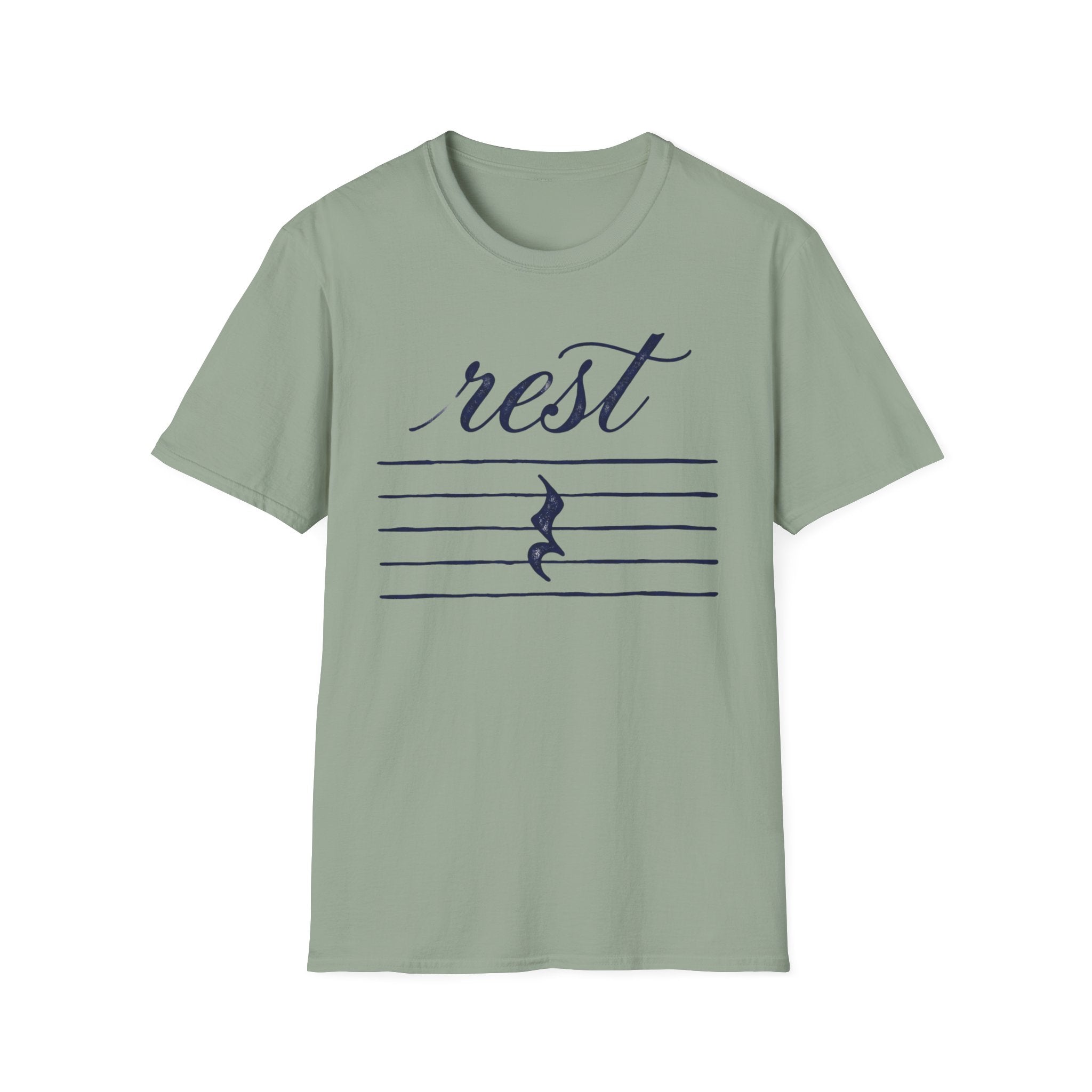 "Rest" Blue Ink T-Shirt