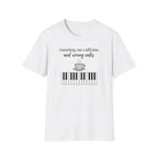 "Caffeine and Wrong Notes 2" T-Shirt