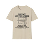 "Survived Another Piano Lesson" T-Shirt