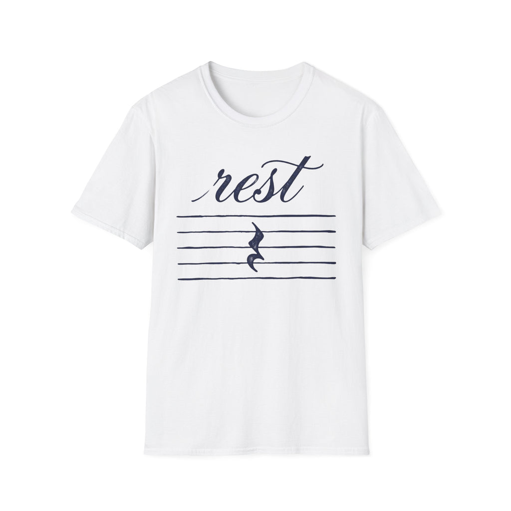 "Rest" Blue Ink T-Shirt