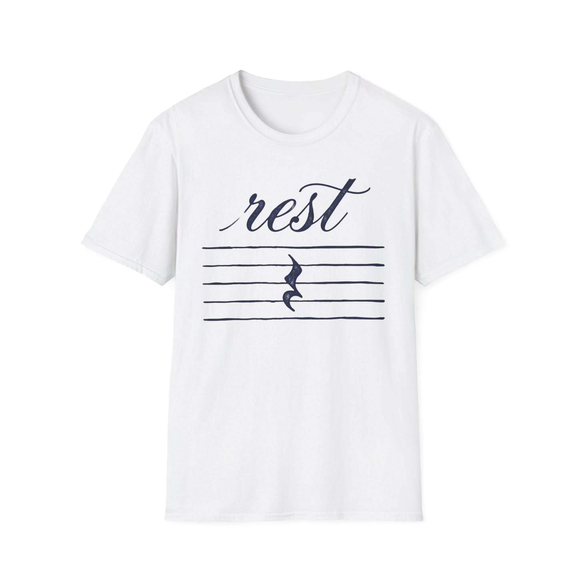 "Rest" Blue Ink T-Shirt