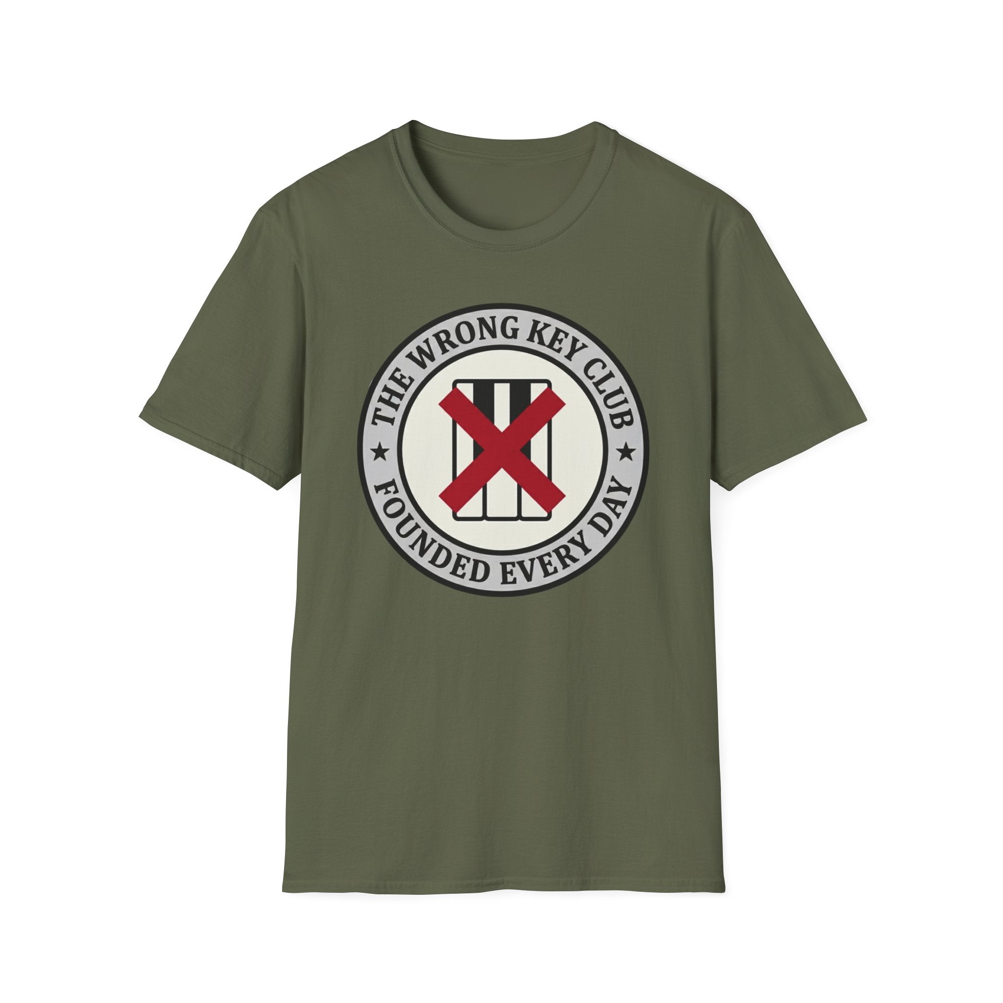 "Wrong Key Club" 1st Design T-Shirt