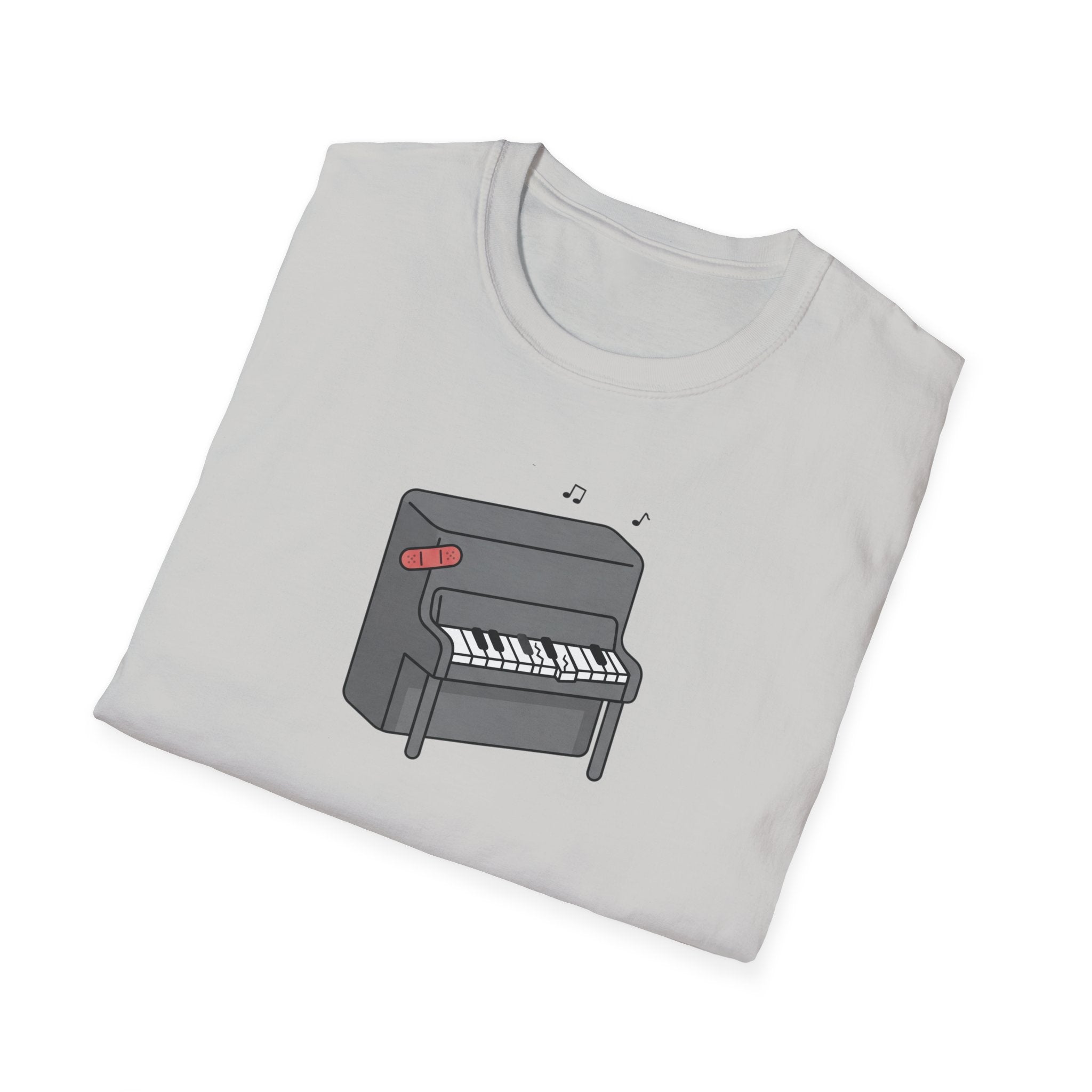 "Bandage Piano" T-Shirt