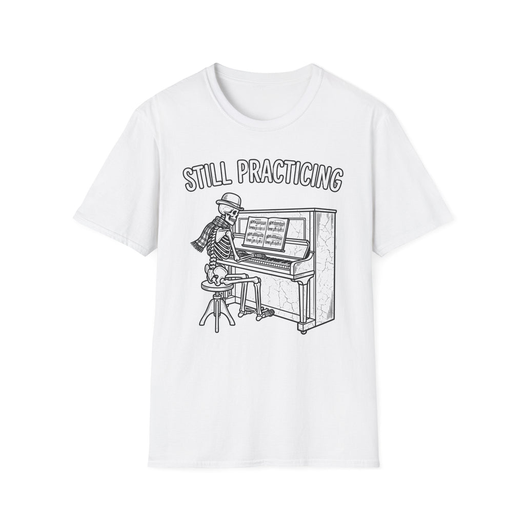 "Stylish Skeleton - Still Practicing" T-Shirt