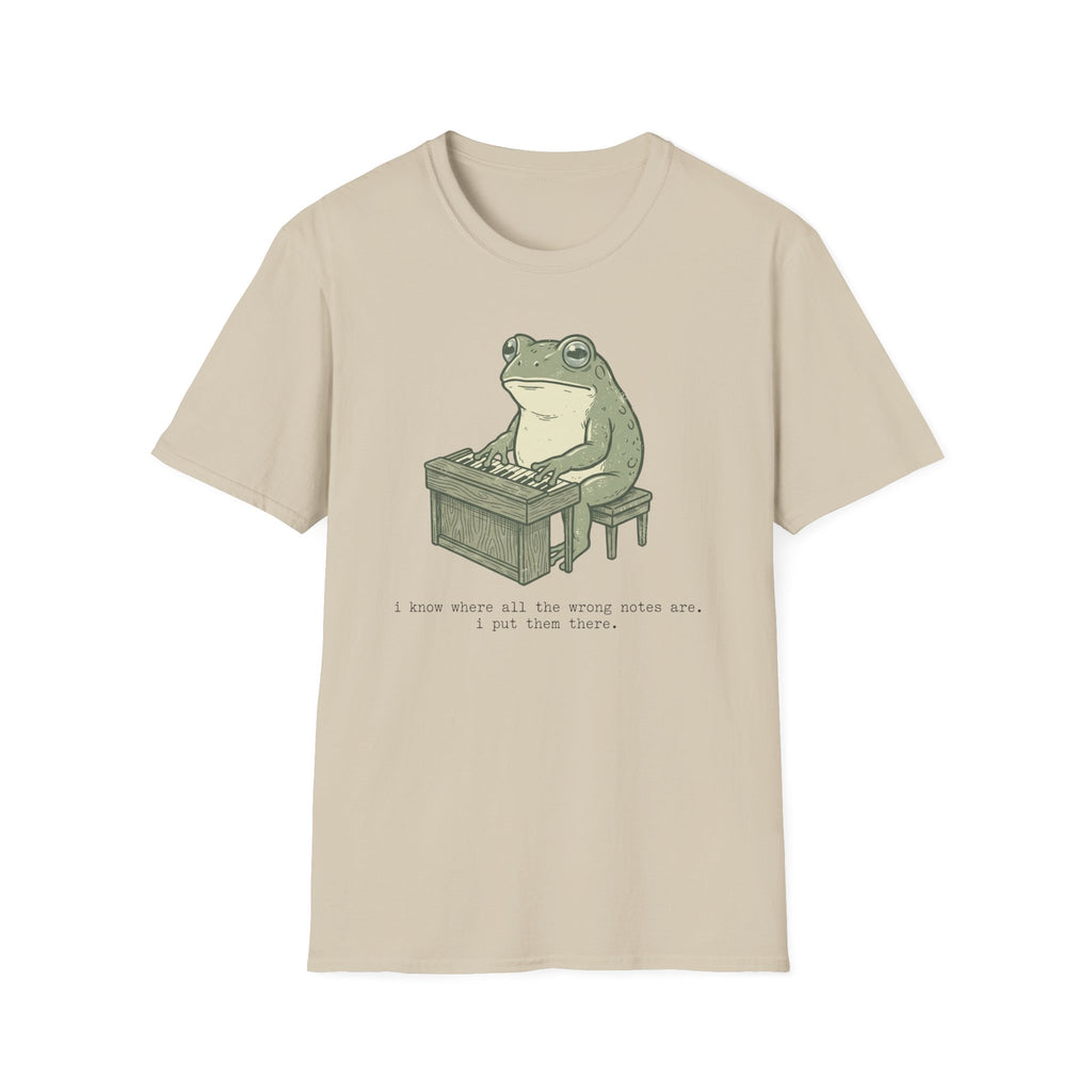 "Frog-Wrong Notes" T-Shirt