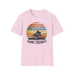 "Piano Therapy Sunset" T-Shirt
