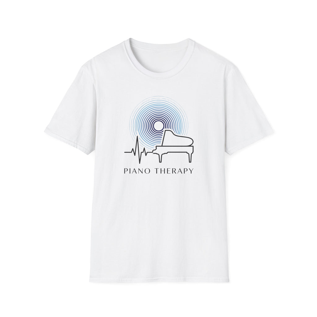 "Piano Therapy Heartbeat" T-Shirt