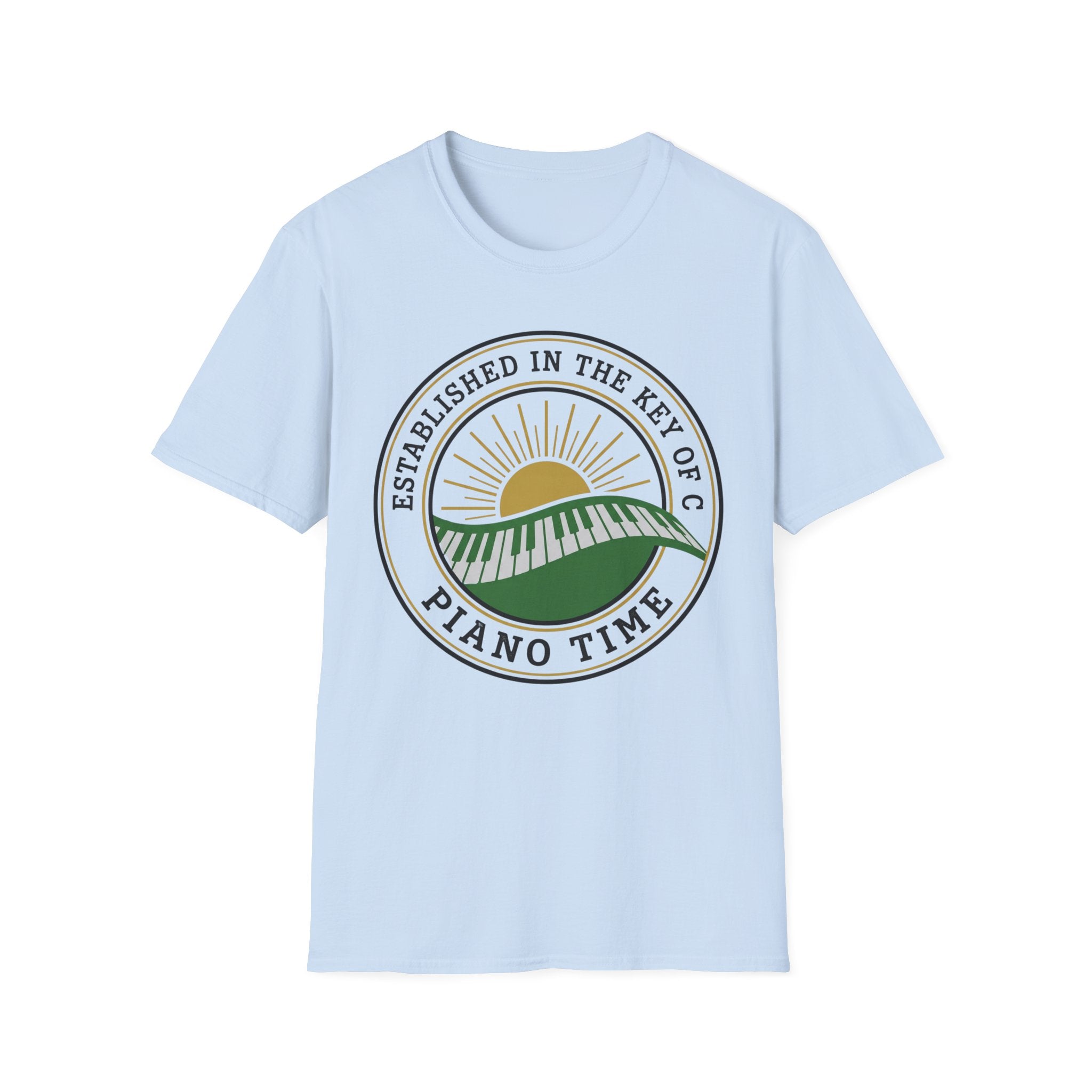 "Piano Time Key of C" T-Shirt