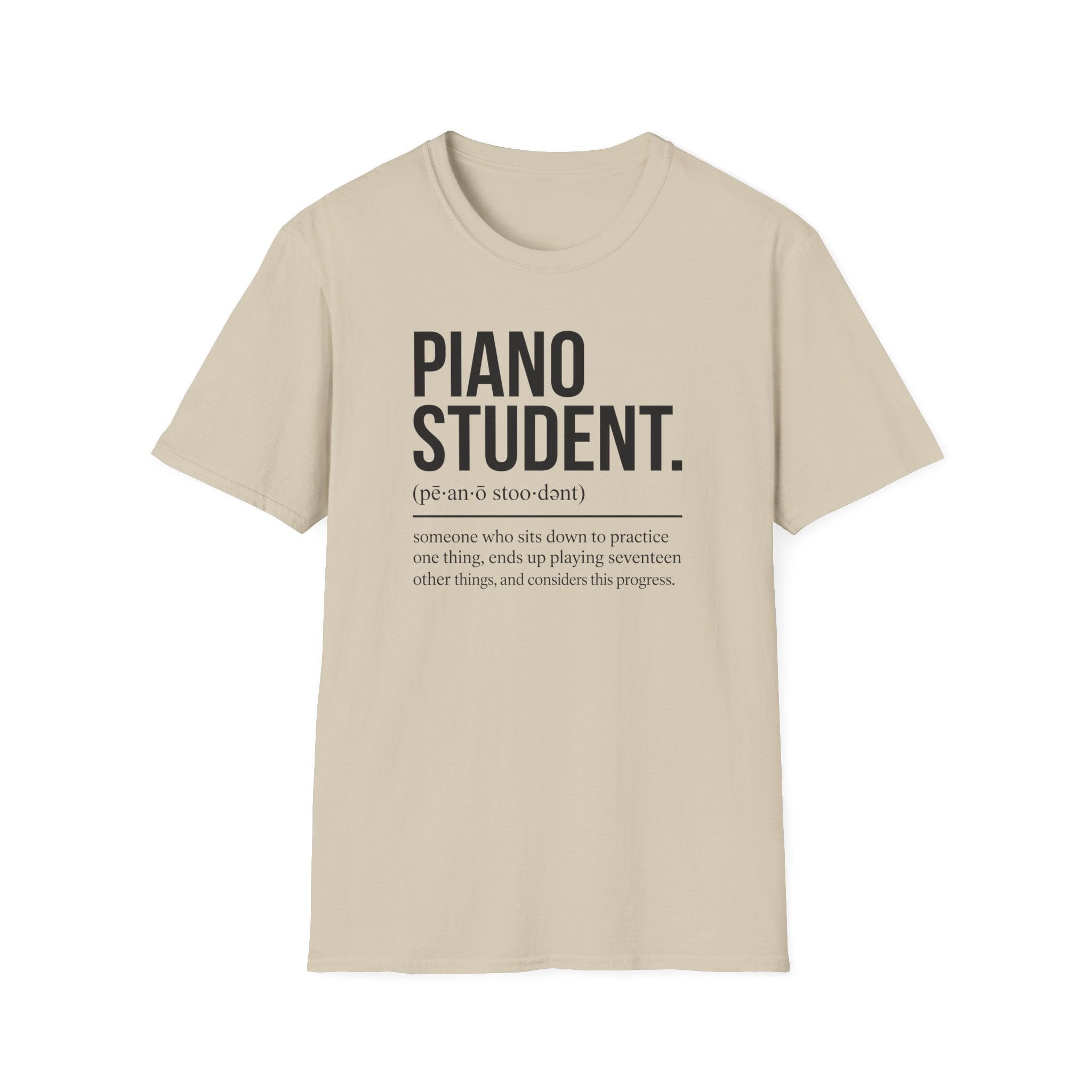 "Piano Student Definition" T-Shirt