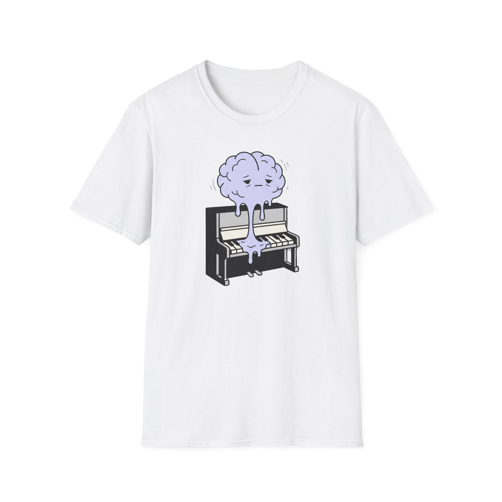 "Tired Melting Brain Piano" T-Shirt