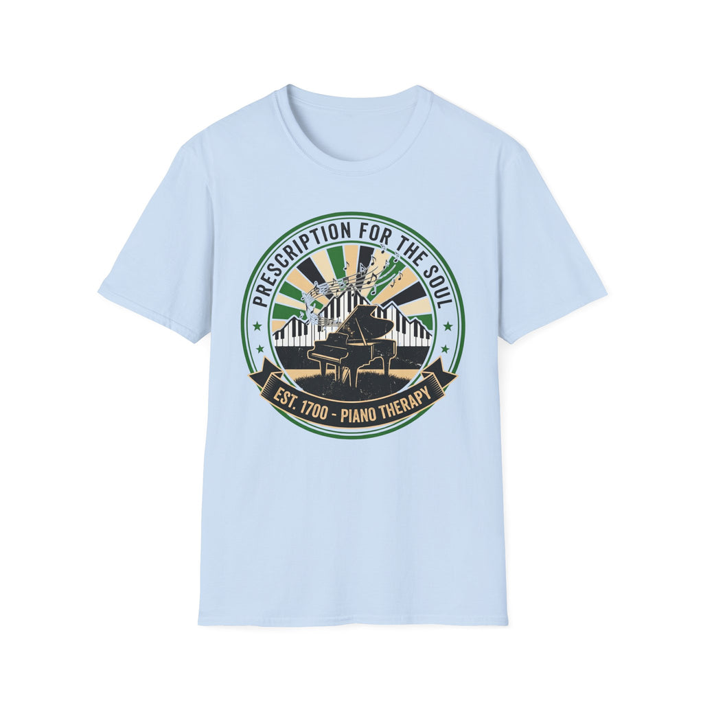 "Piano Therapy Prescription" T-Shirt