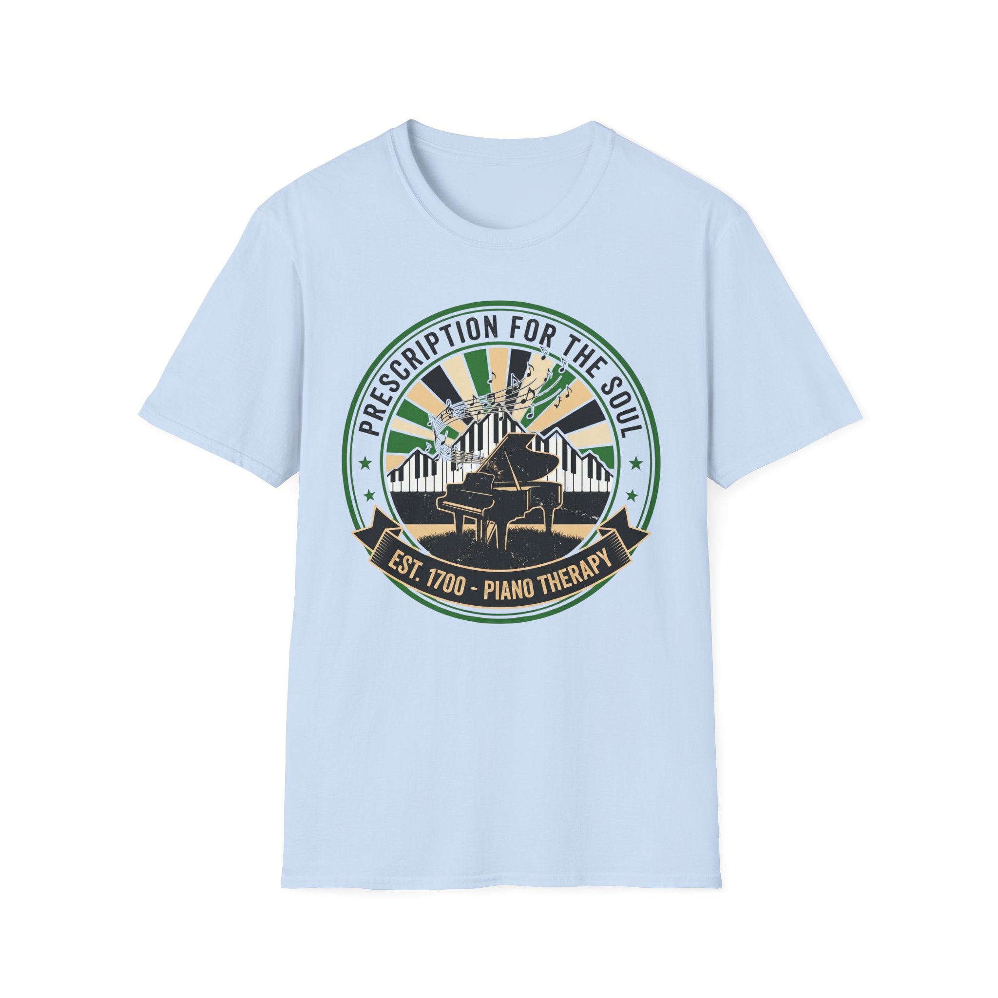 "Piano Therapy Prescription" T-Shirt