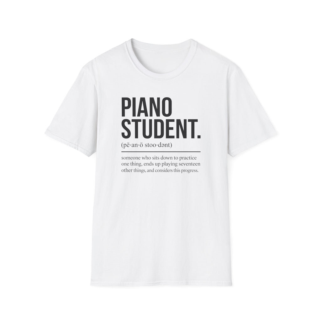 "Piano Student Definition" T-Shirt