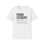 "Piano Student Definition" T-Shirt
