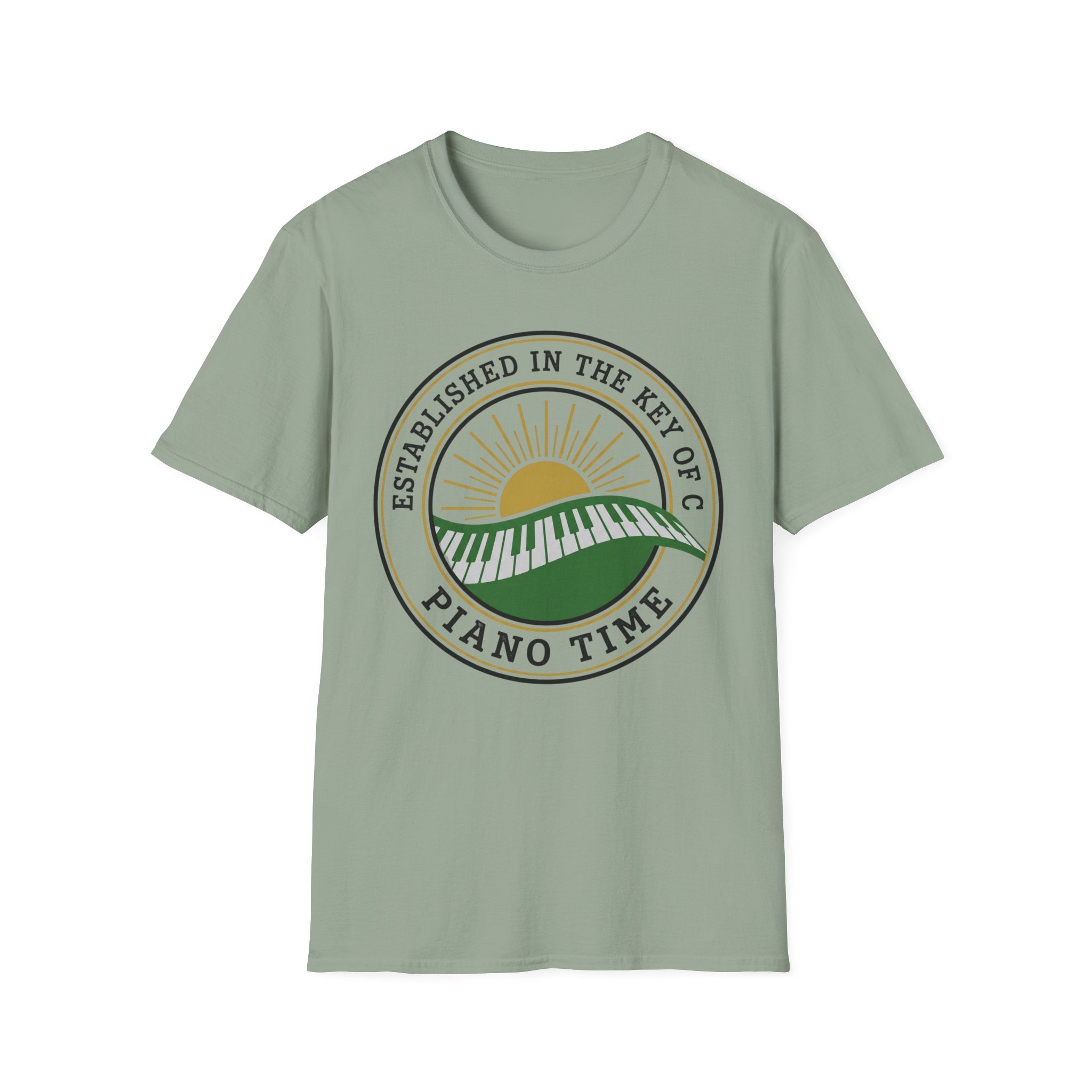 "Piano Time Key of C" T-Shirt