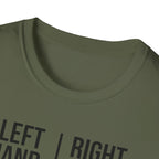 "Left Hand: Right Hand: A Tale of Two Disasters" T-Shirt