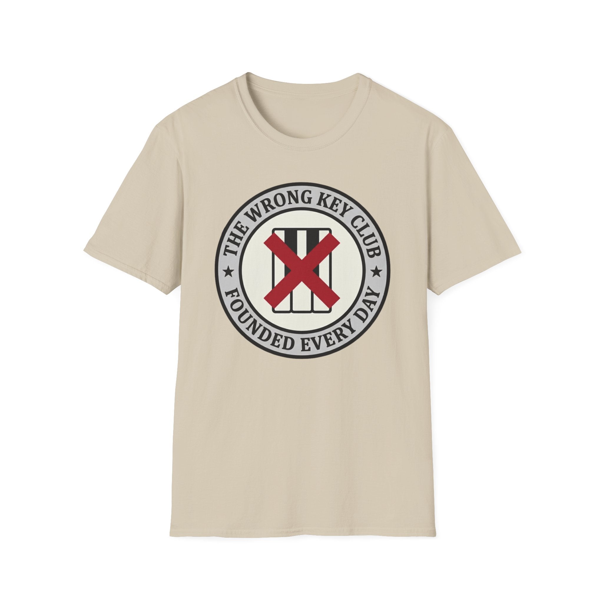 "Wrong Key Club" 1st Design T-Shirt