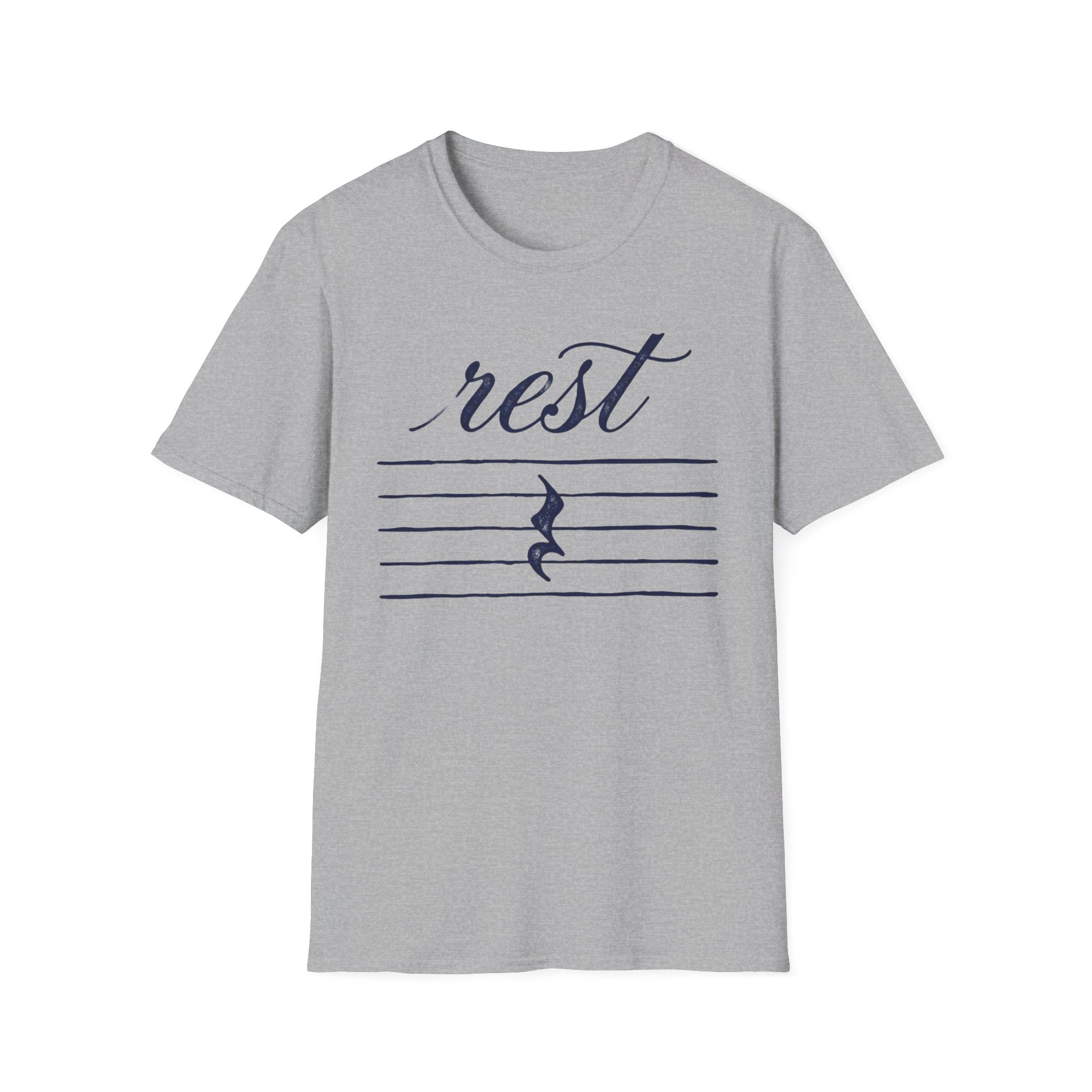 "Rest" Blue Ink T-Shirt