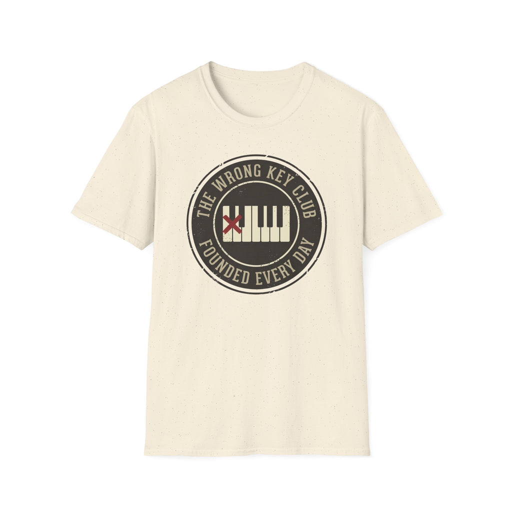 "Wrong Key Club" 2nd Design T-Shirt