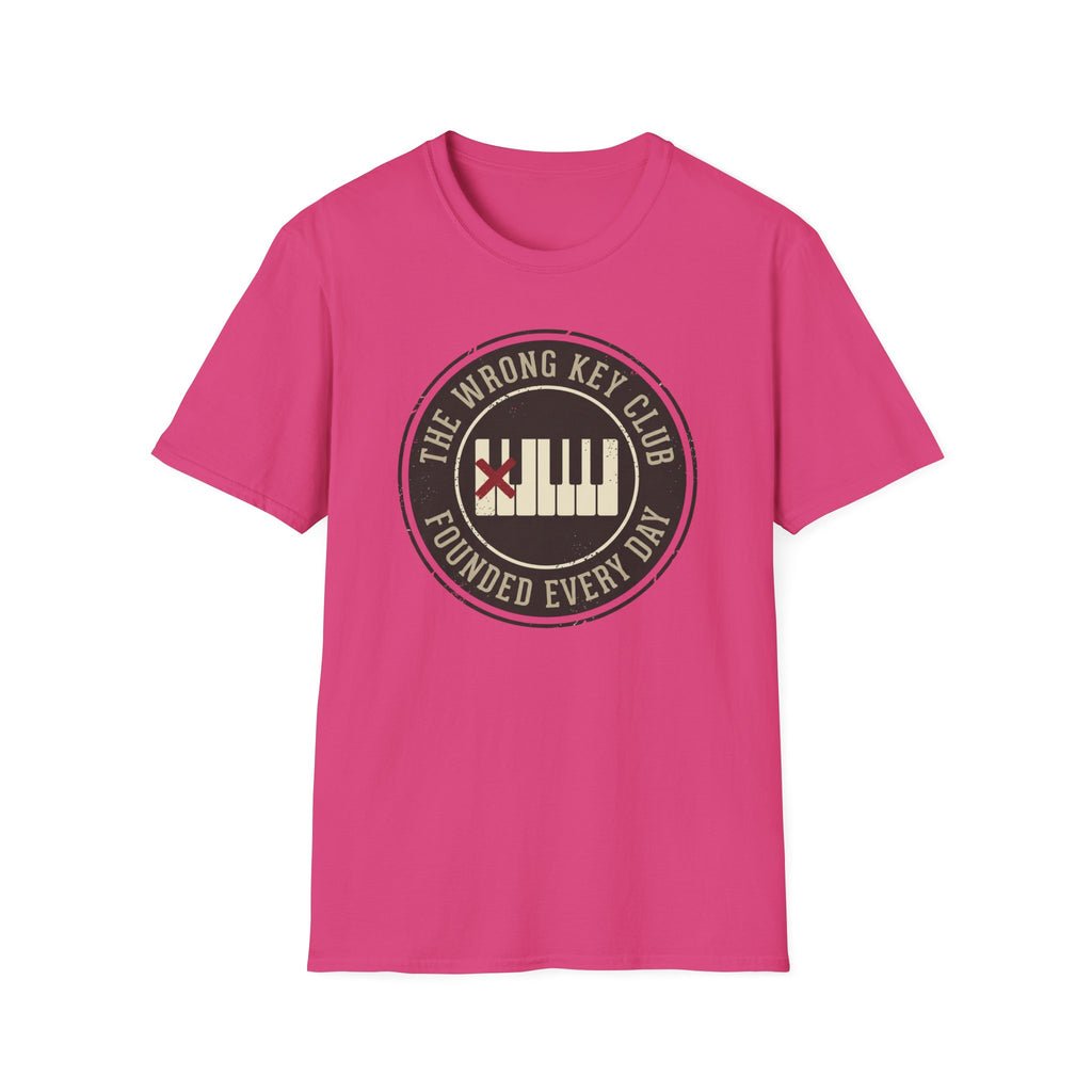 "Wrong Key Club" 2nd Design T-Shirt
