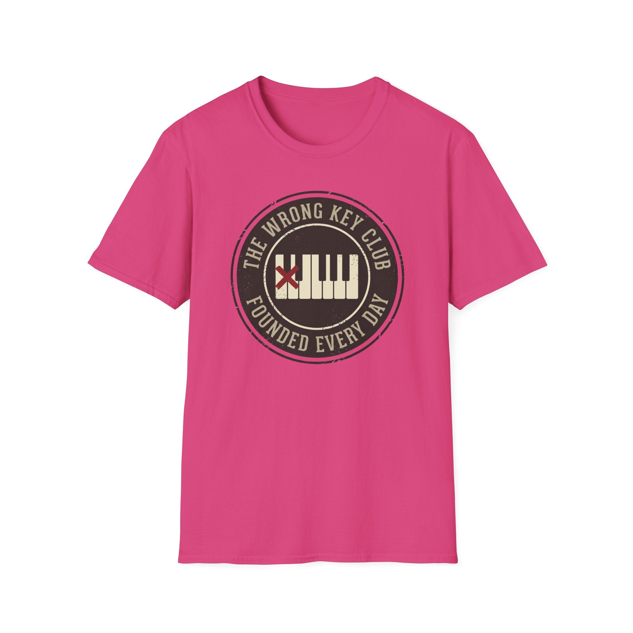 "Wrong Key Club" 2nd Design T-Shirt