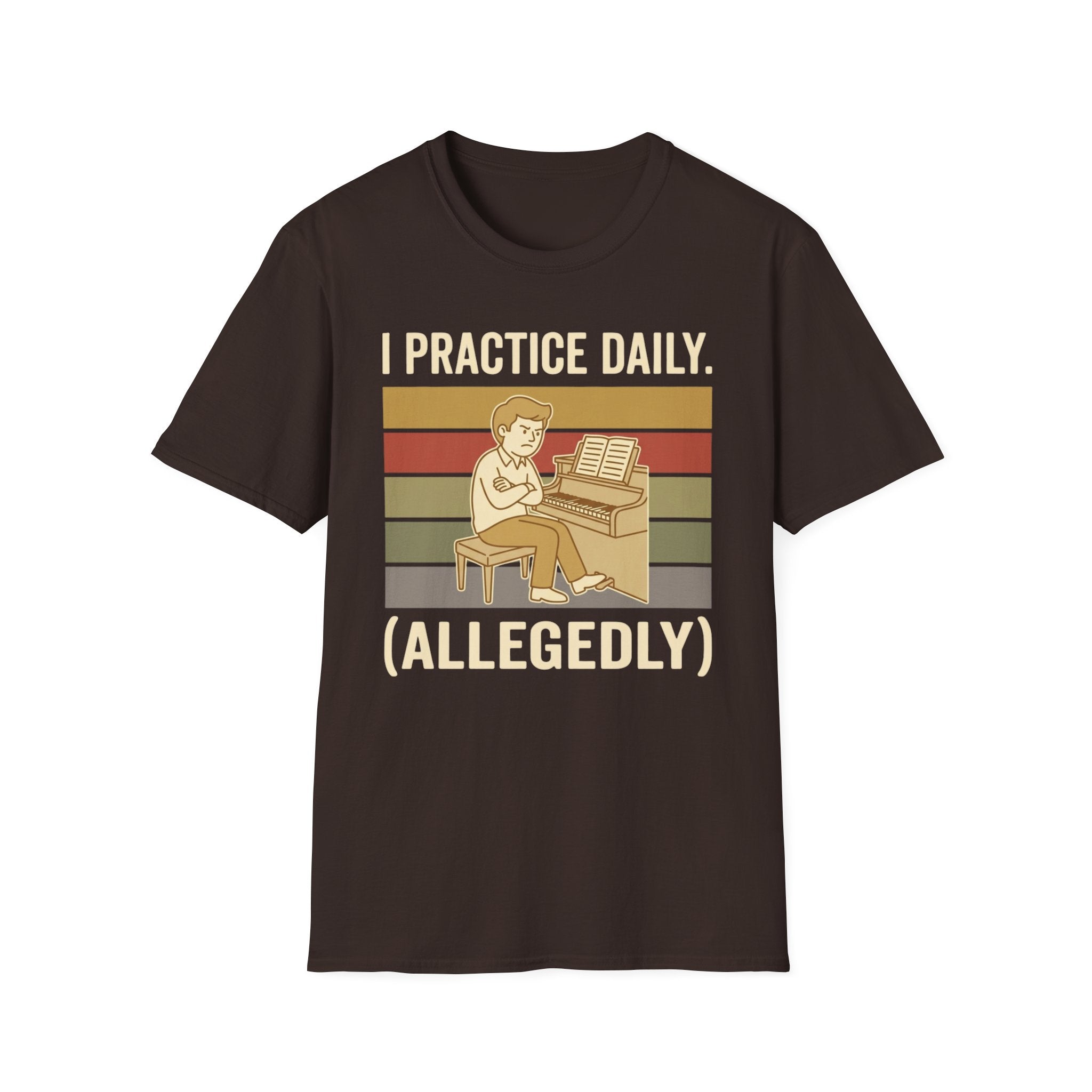 "I Practice Daily (Allegedly)" T-Shirt