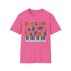 "Most Likely To Blame Piano" Retro T-Shirt