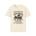 "Piano Practice Time Machine" T-Shirt