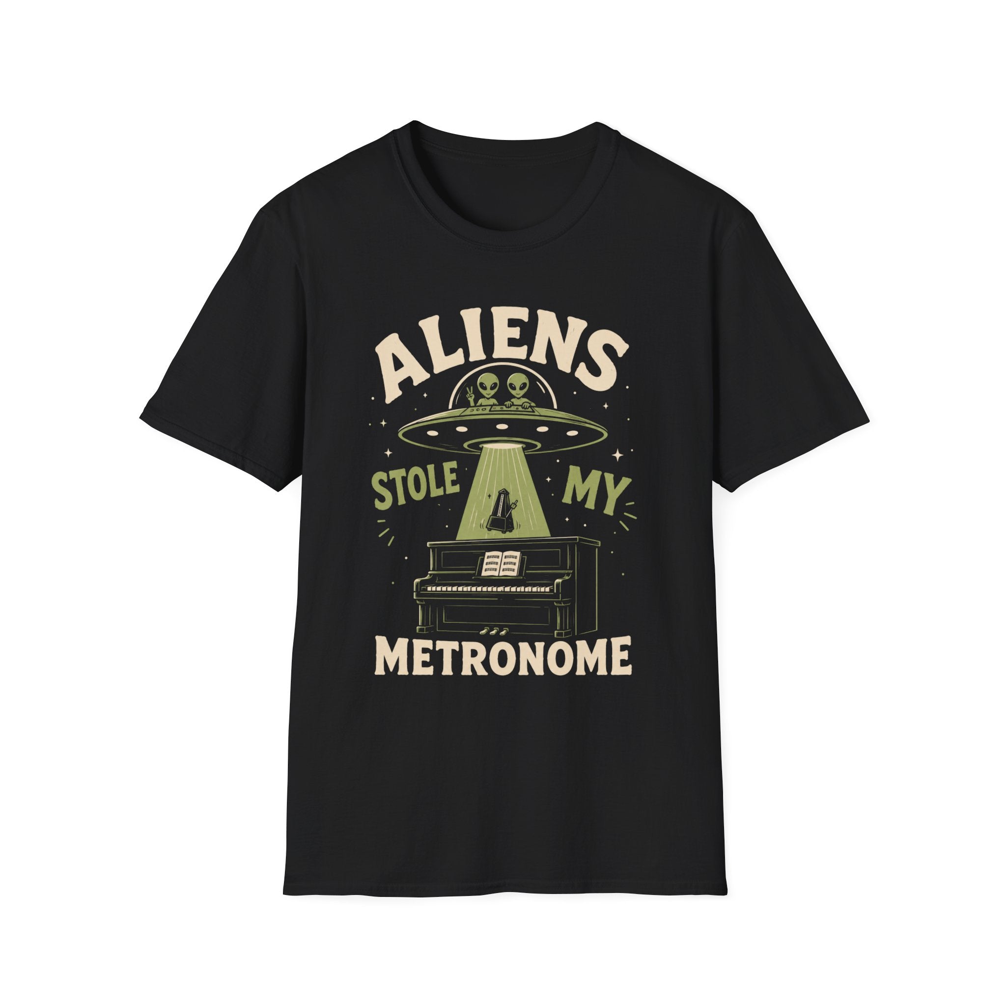 "Aliens Stole My Metronome" T-Shirt