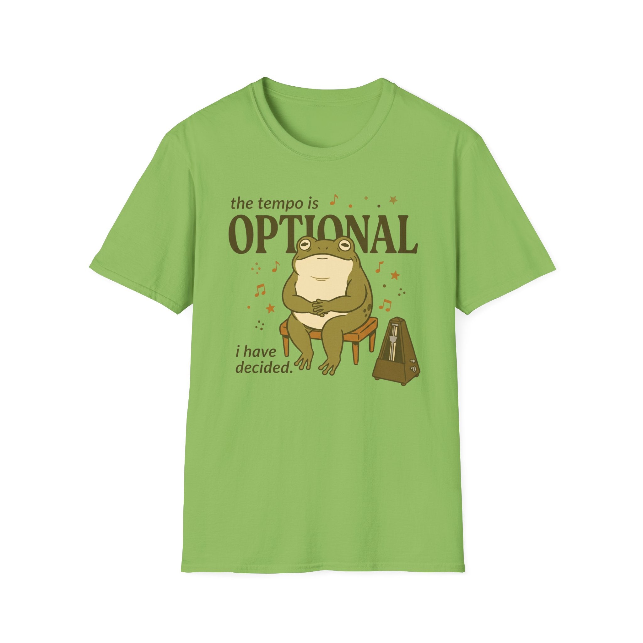 Tempo Is Optional. I Have Decided" T-Shirt