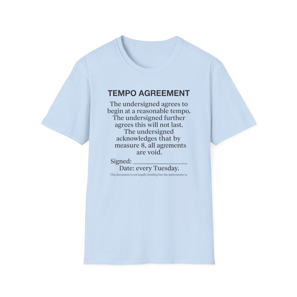 "Tempo Agreement" T-Shirt