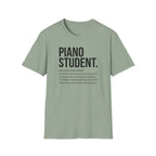 "Piano Student Definition" T-Shirt