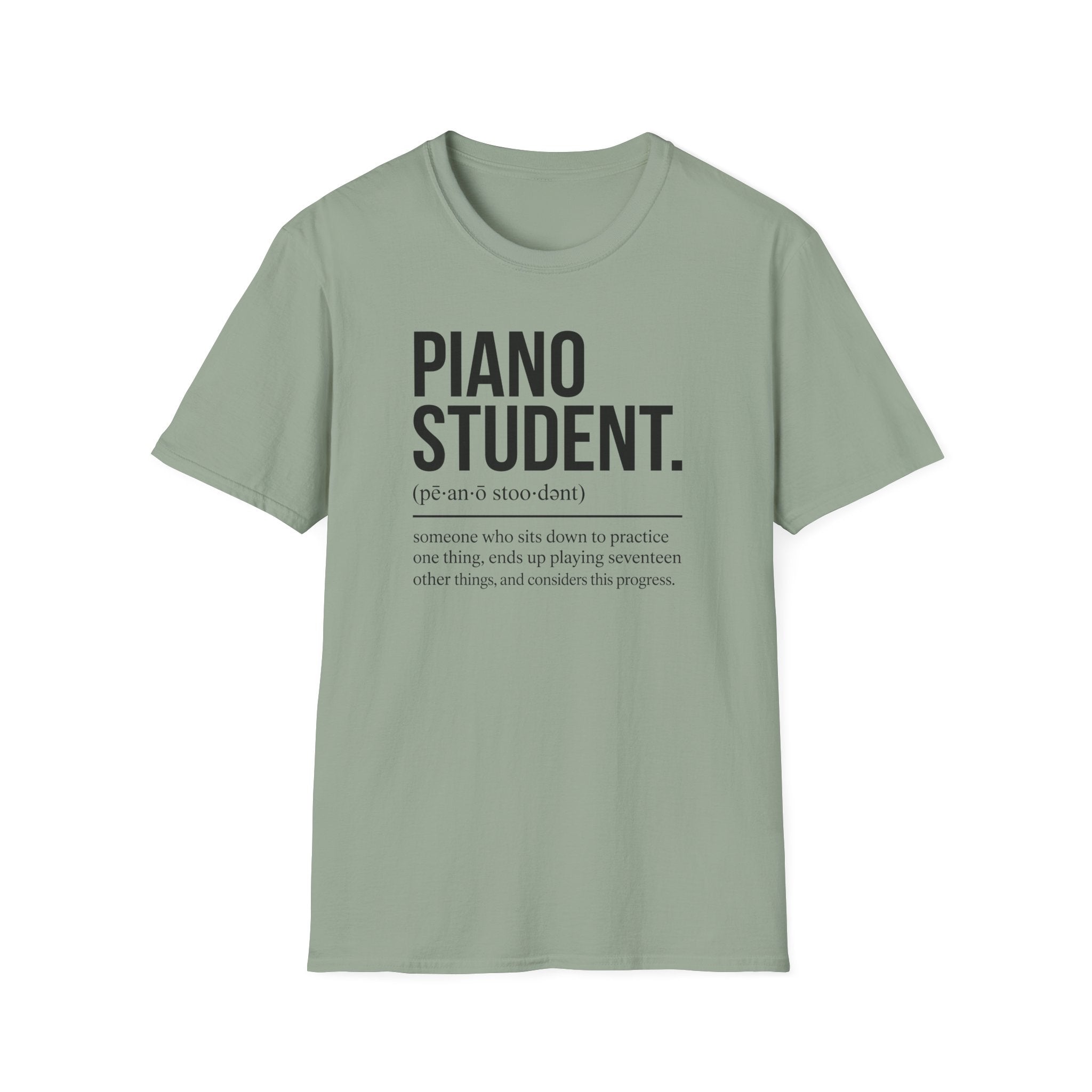 "Piano Student Definition" T-Shirt