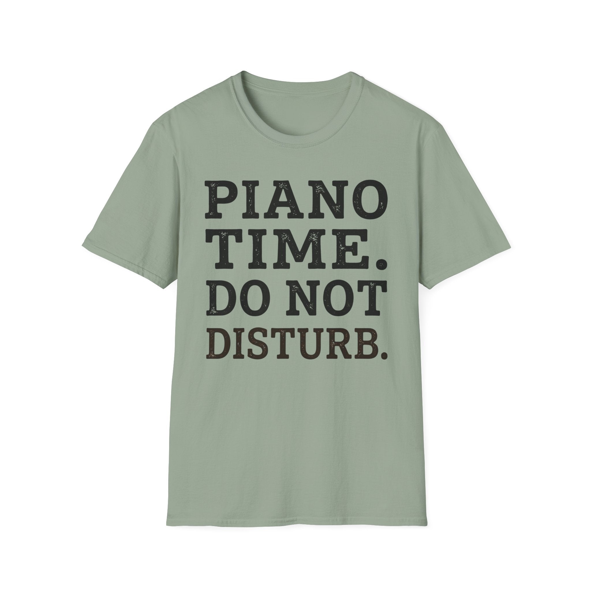 "Piano Time. Do Not Disturb" T-Shirt
