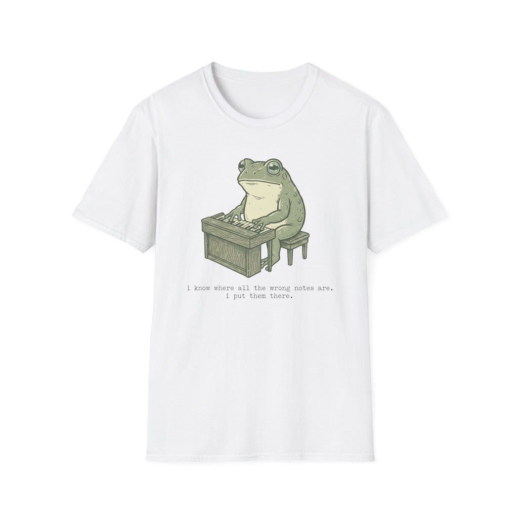 "Frog-Wrong Notes" T-Shirt
