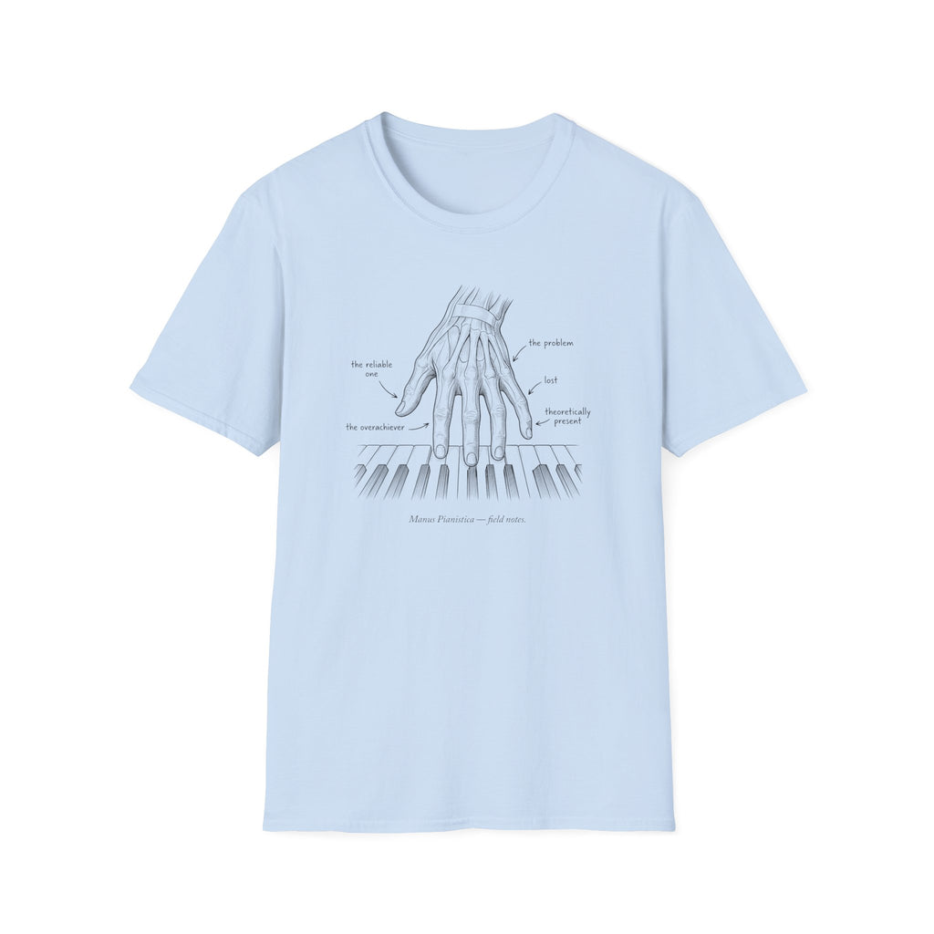 Manus Pianistica" T-Shirt